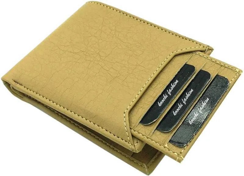 Best men wallets with leather finish-wallets for men with RFID blocking technology -Men's Genuine Leather Wallet