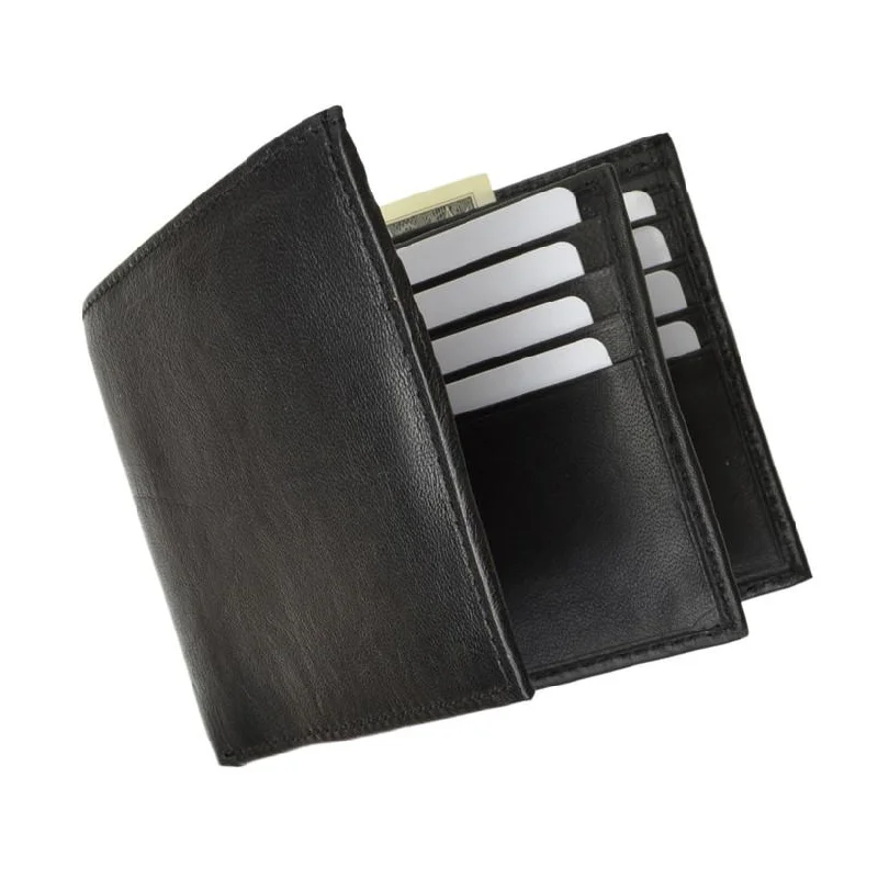 Top men wallets with modern design-wallets for men with card slots for quick access -High Quality Men's Leather  Wallet