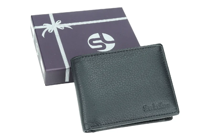 Top men wallets for modern men-RFID wallets for men with extra protection -MENS LEATHER WALLET 95412