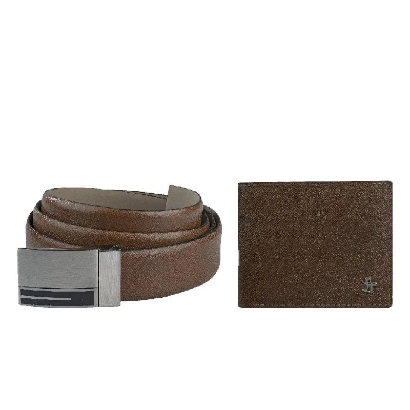 How to pick men wallets size-men's wallets with coin pocket and cardholder -Men's Wallet and Belt Gift Set