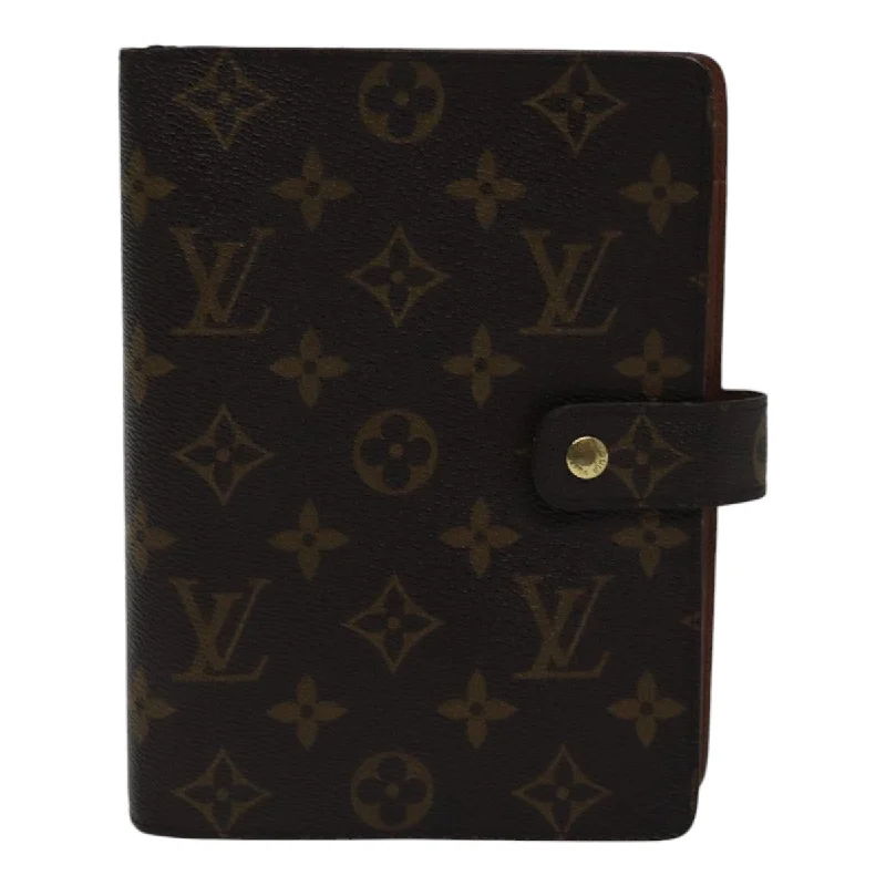 Keychains with custom charm-Keychains with sports team logos-Louis Vuitton Agenda Mm  Canvas Wallet  (Pre-Owned)