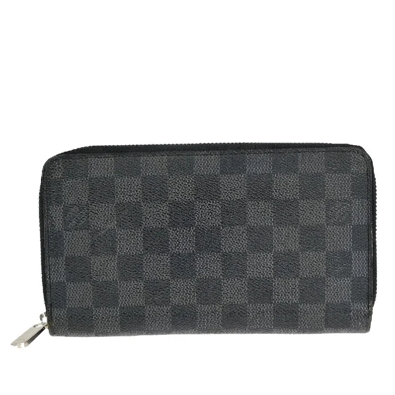 Wallets for quick access-Small wallets for men with ID window-Louis Vuitton Zippy Organizer  Canvas Wallet  (Pre-Owned)