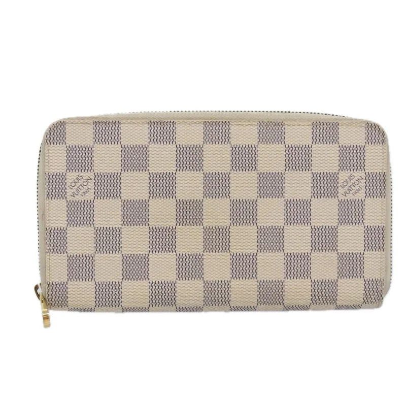 Keychains with geometric shape-Large wallets for men-Louis Vuitton Zippy Organizer  Canvas Wallet  (Pre-Owned)