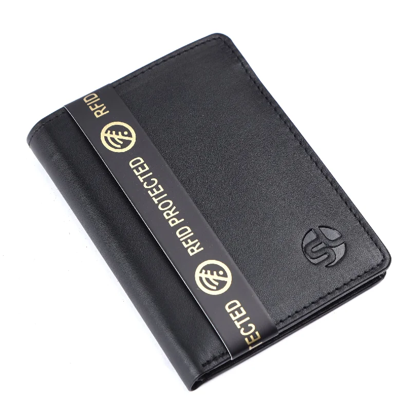 Slim men wallets with RFID-best men wallets for minimalists -MENS LEATHER RFID WALLET  54107