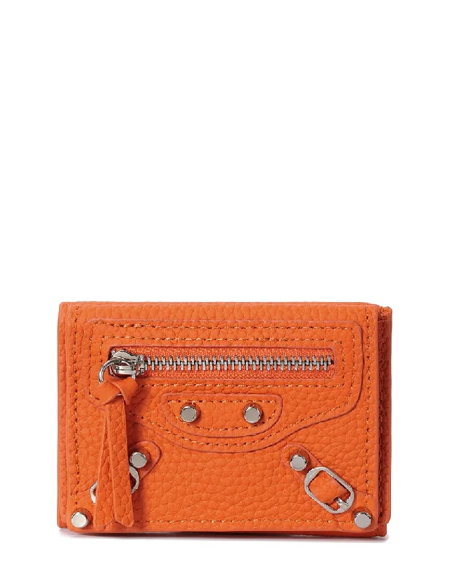 Keychains with engraved tag-Wallets for daily carry with coin pocket-Tiffany & Fred Paris Top-Grain Leather Wallet