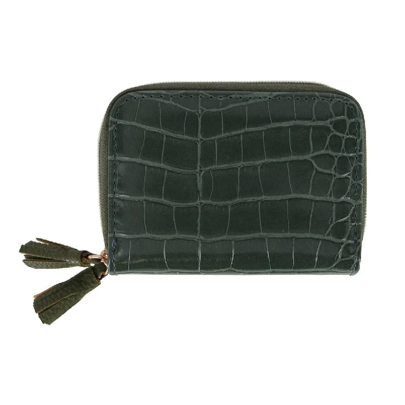 olive crocodile pattern