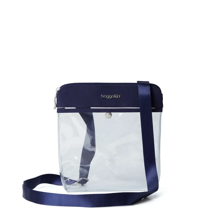 Crossbody fashion accessory-Clear Pocket Crossbody