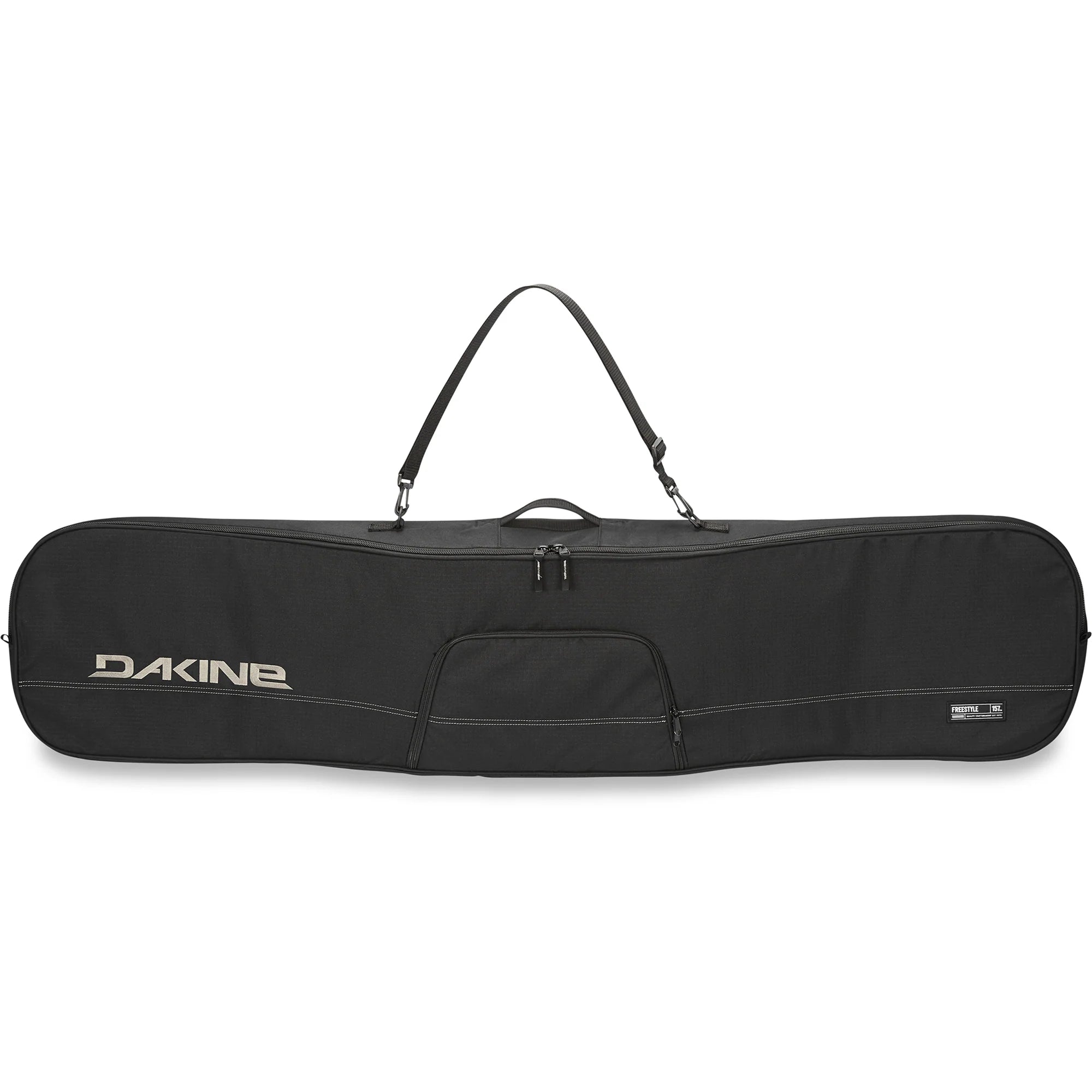 Bag with quick-release buckles-Dakine Freestyle Snowboard Bag 165cm - Black