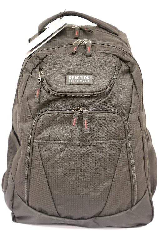 Backpack for rugged use-anti-theft backpack with hidden zippers-Kenneth Cole Reaction R-Tech 17.3" Laptop Backpack