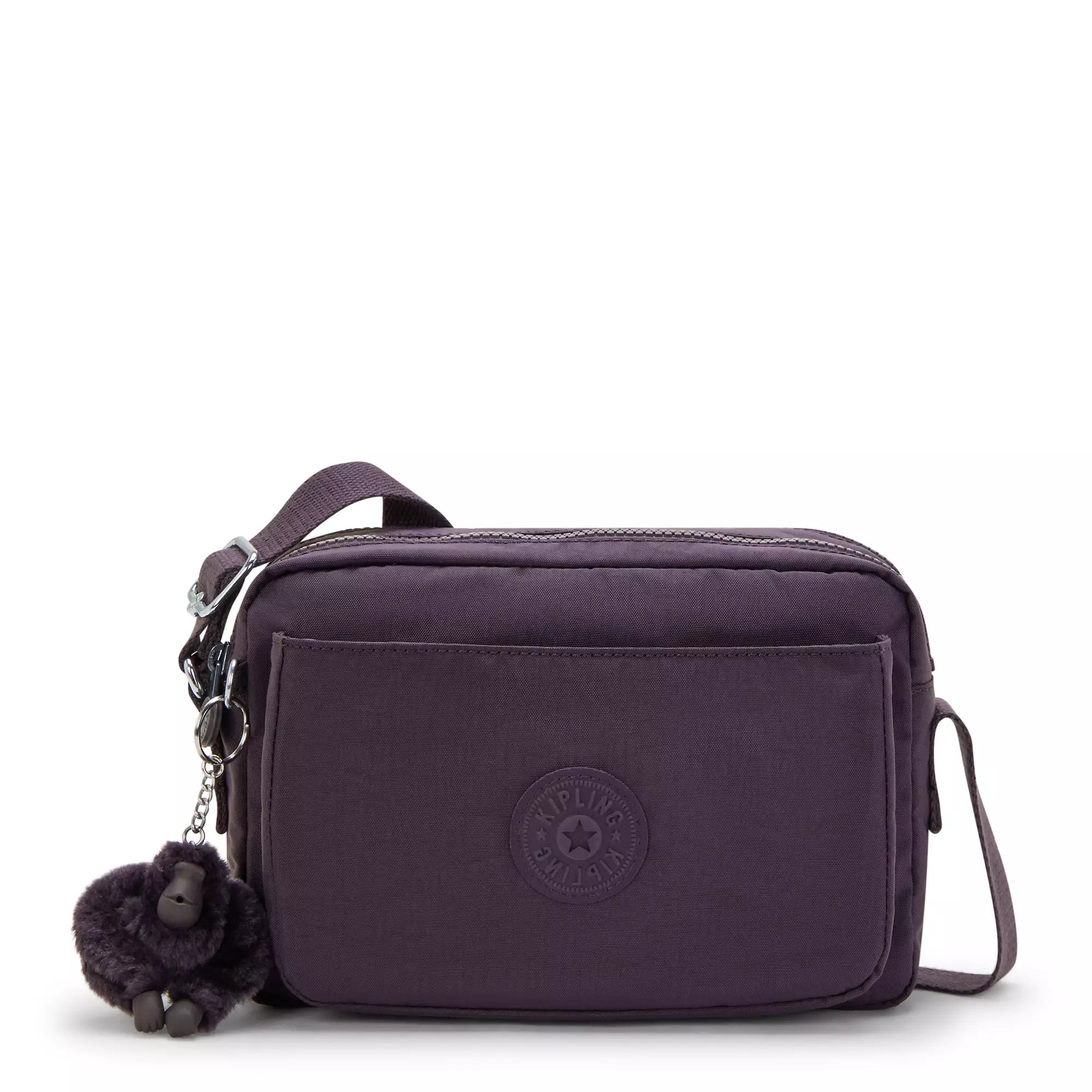 Crossbody for working professionals-Kipling Abanu Medium Crossbody Bag - Ultimate Plum