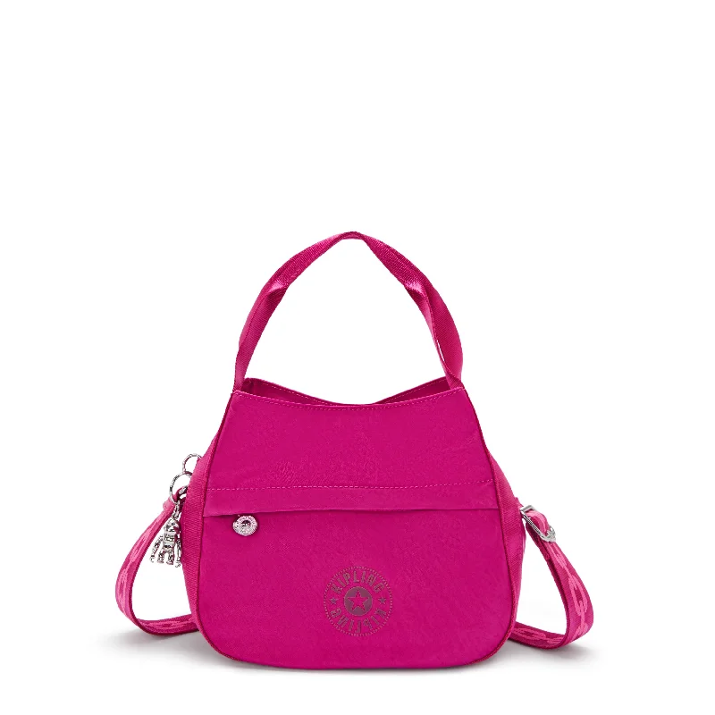 Anti-theft hiking bag-Kipling Bahar Satin Shoulder Bag - Fuchsia Night