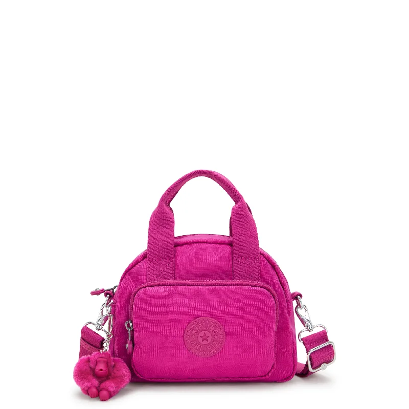 Crossbody stylish for everyday-Kipling Defea Mini Crossbody Bag - Glowing Fuchsia