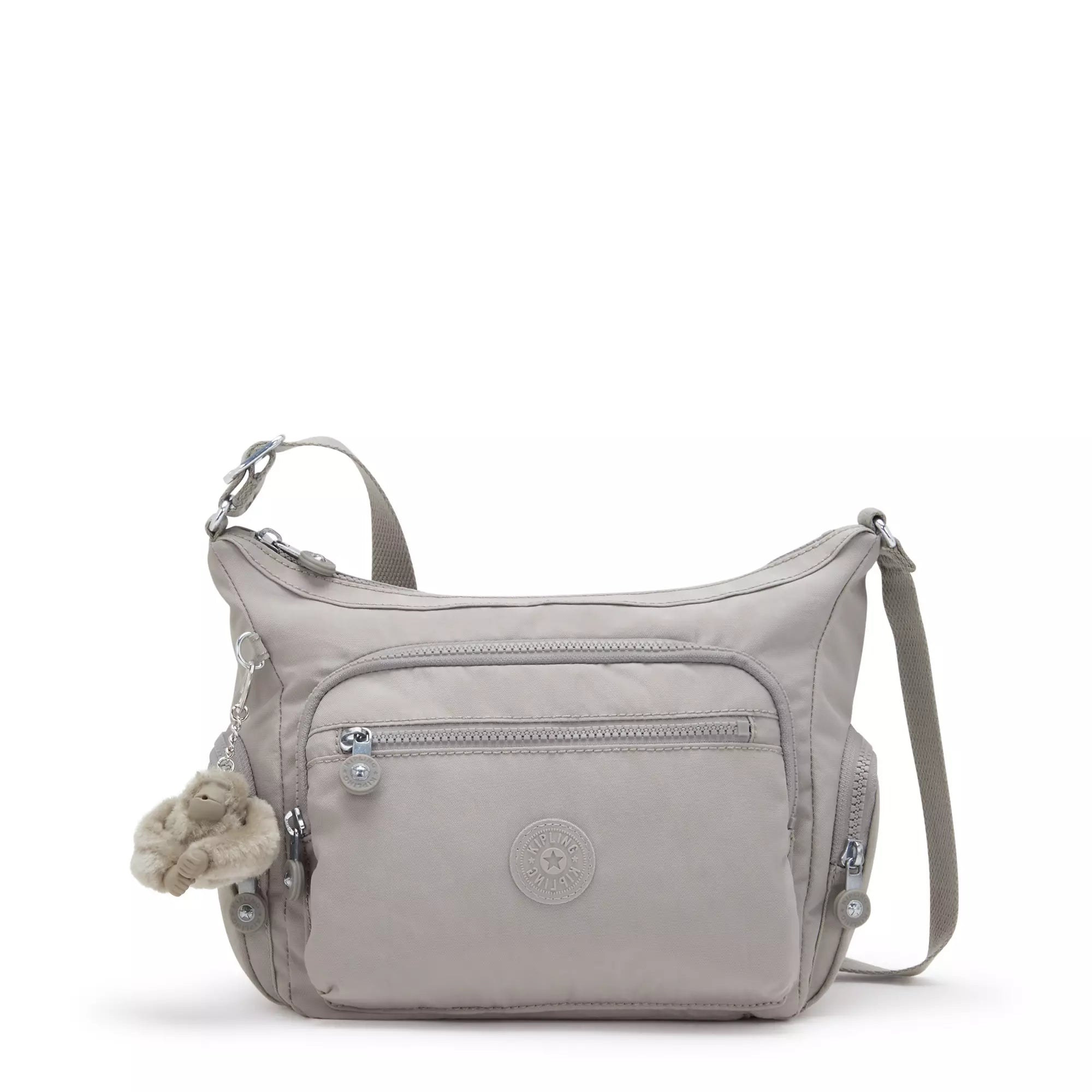 Crossbody affordable bag-Kipling Gabbie Small Crossbody Bag - Grey Gris