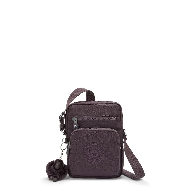 Crossbody mini for women-Kipling Gunne Crossbody Bag - Ultimate Plum