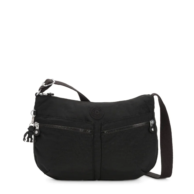 Crossbody for hiking travel-Kipling Izellah Crossbody Bag - Black Noir