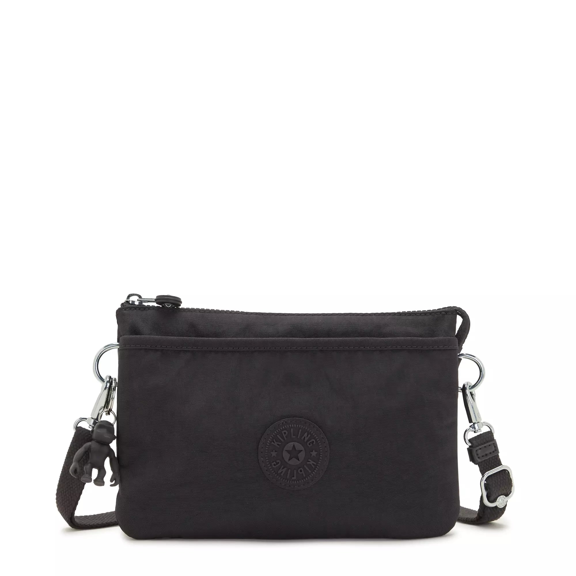 Crossbody trendy for kids-Kipling Riri Crossbody Bag - Black Noir