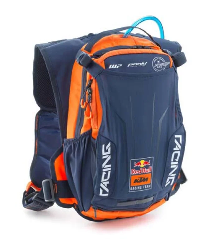 Backpack for adventure travel-backpack with multiple pockets for organizing-KTM Replica Team Baja Hydration Backpack