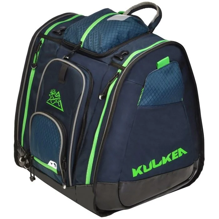 Bag with lumbar support-Kulkea Boot Trekker Boot Bag - Cobalt