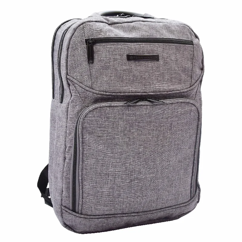 Backpack for urban travel-foldable travel backpack for packing-Laptop Backpack Lightweight Casual Travel Rucksack H317 Grey