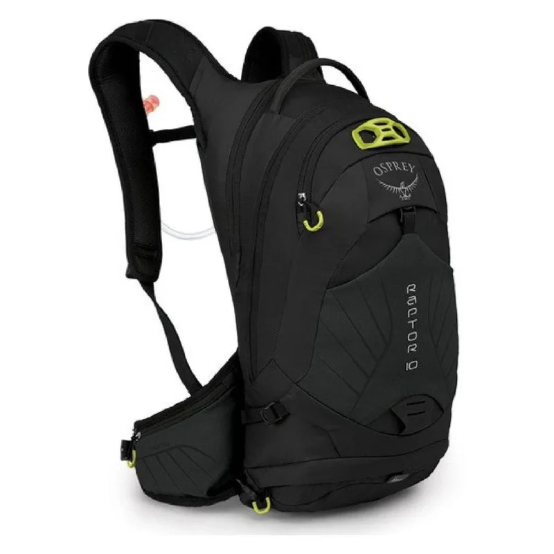 Backpack with large openings-waterproof backpack for water sports-Osprey Raptor 10 Hydration Backpack with Reservoir - Men's Mountain Biking - Hydration