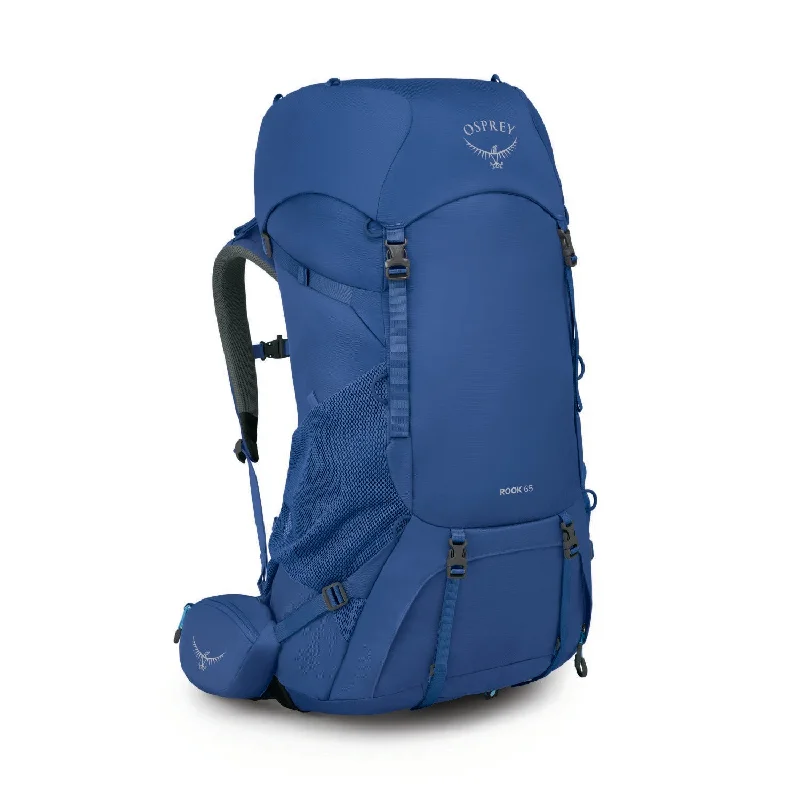 Backpack with side access-lightweight backpack for minimalist travel-Osprey Rook 65 Backpack - Men's Backpacking