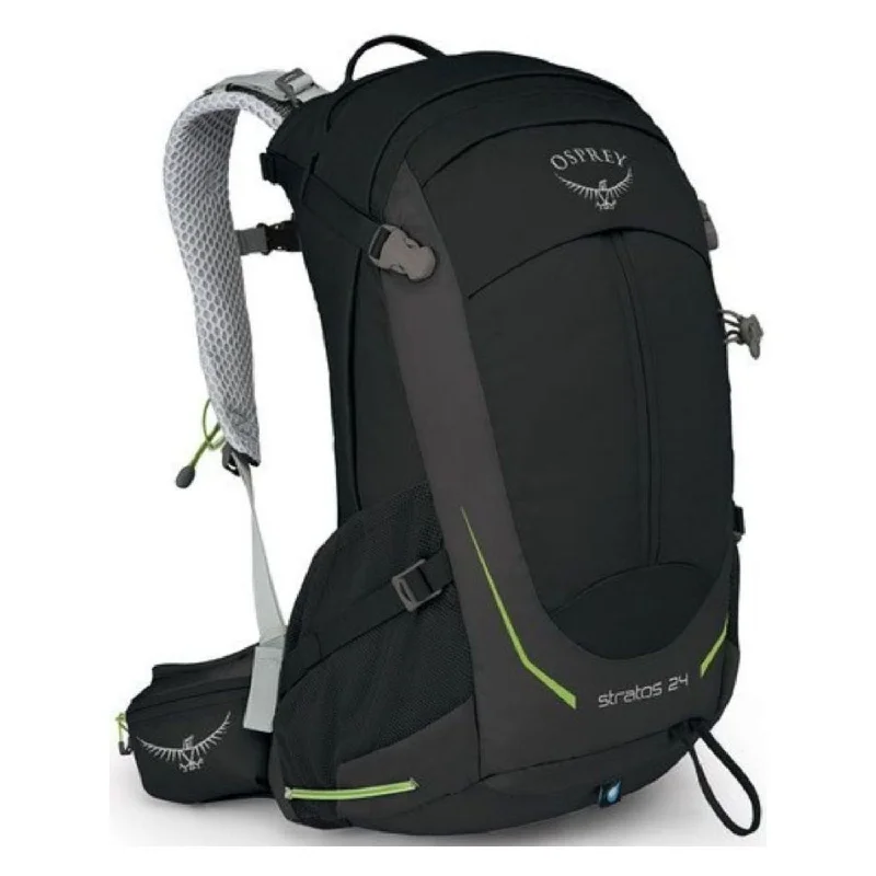 Backpack for college life-backpack for trekking with rain cover-Osprey Stratos 24 Backpack - Men's Day Hiking