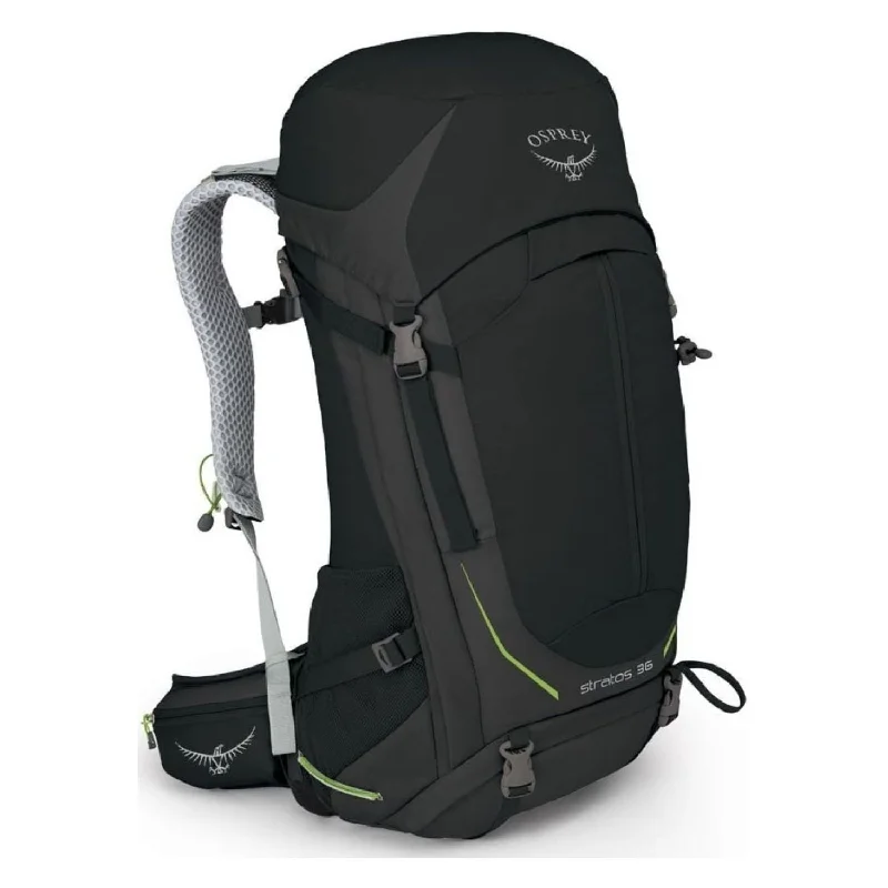 Backpack with eco-friendly materials-compact hiking backpack for one-day trips-Osprey Stratos 36 Backpack - Small/Medium - Men's Light Backpacking - Day Hiking