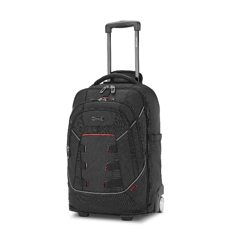 Backpack for cold climates-small tactical backpack for urban use-Samsonite Tectonic Nutech Wheeled Backpack