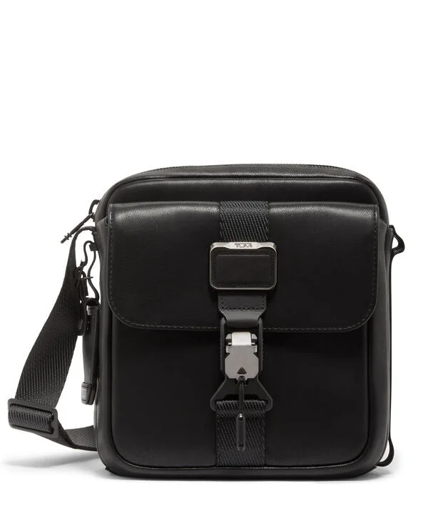 Crossbody for errands-Tumi Alpha Bravo Junior Crossbody Black Leather