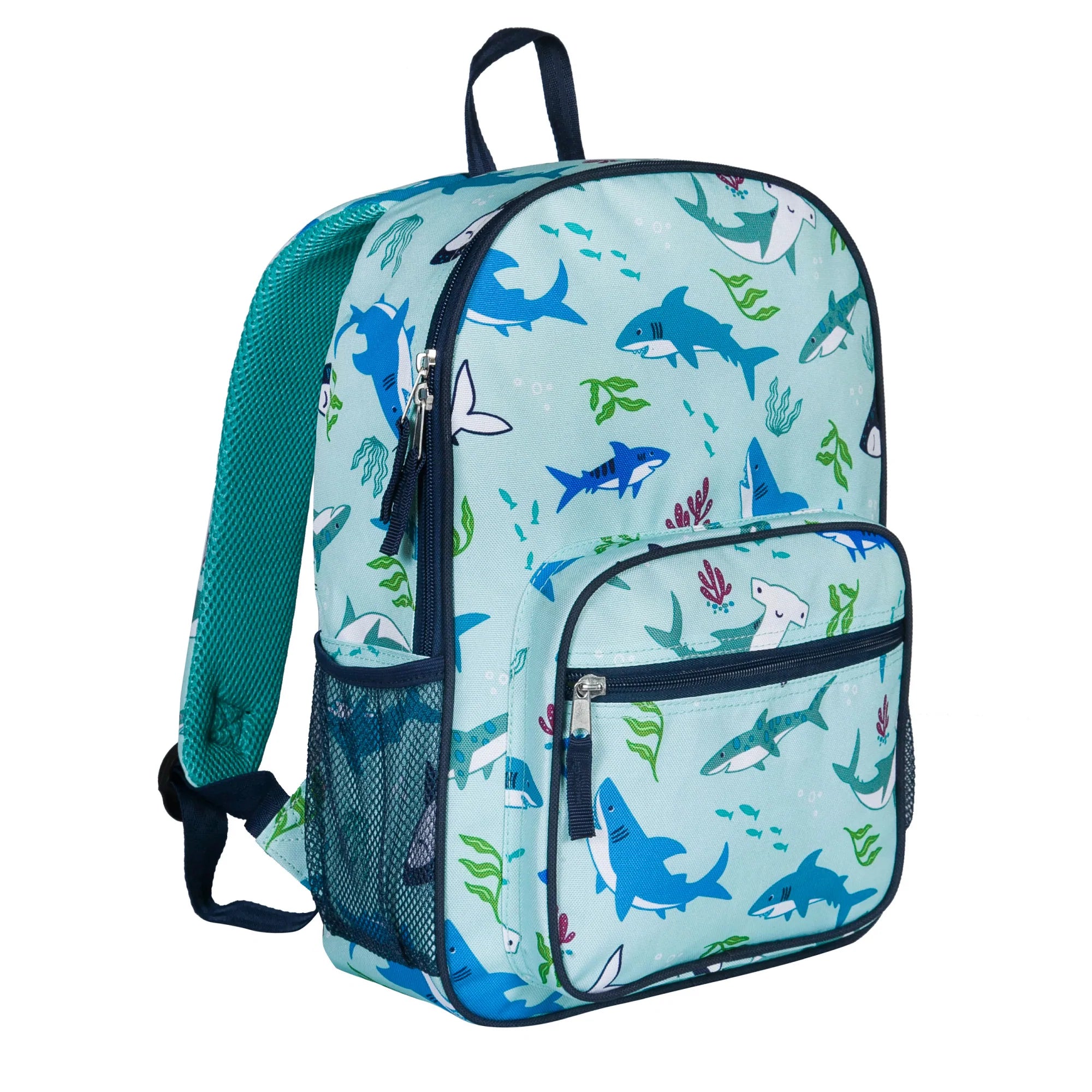 Backpack with extra durability-backpack for carrying books and laptop-Wildkin Day2Day Vegan Kids Backpack 14.5"