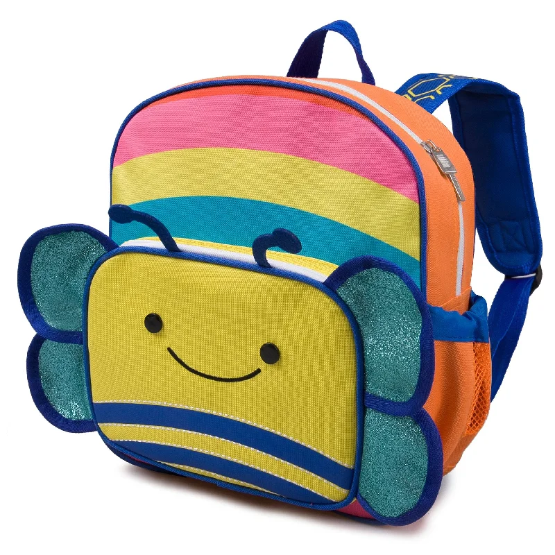 Backpack for tech gadgets-ergonomic backpack for students-Wildkin Vegan Wild Bunch Kids Backpack For 3-6 years