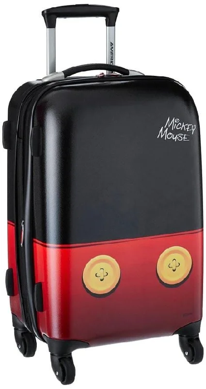 Suitcase for electronics-luxury leather suitcase-American Tourister Disney Mickey Mouse Pants Hard-side Spinner 21"