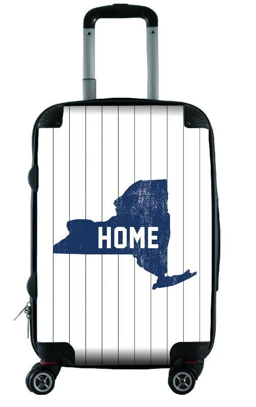 Suitcase for fragile items-waterproof suitcase-612 My Home State New York 20" Carry-On