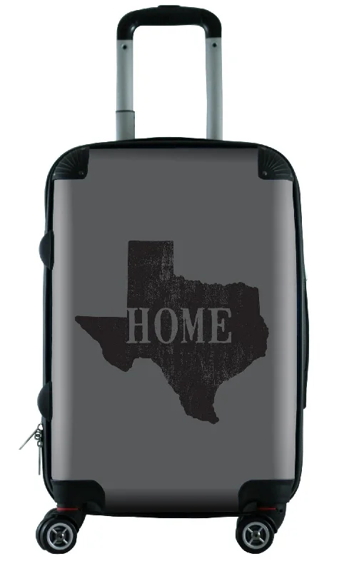 Suitcase for tools-suitcase with wet-dry compartments-612 My Home State Texas 20" Carry-On