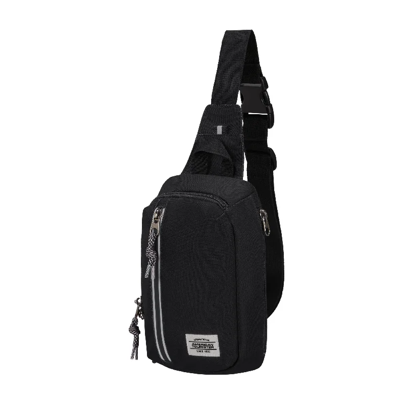 Bag with mesh pockets-American Tourister BrightUp Sling Bag