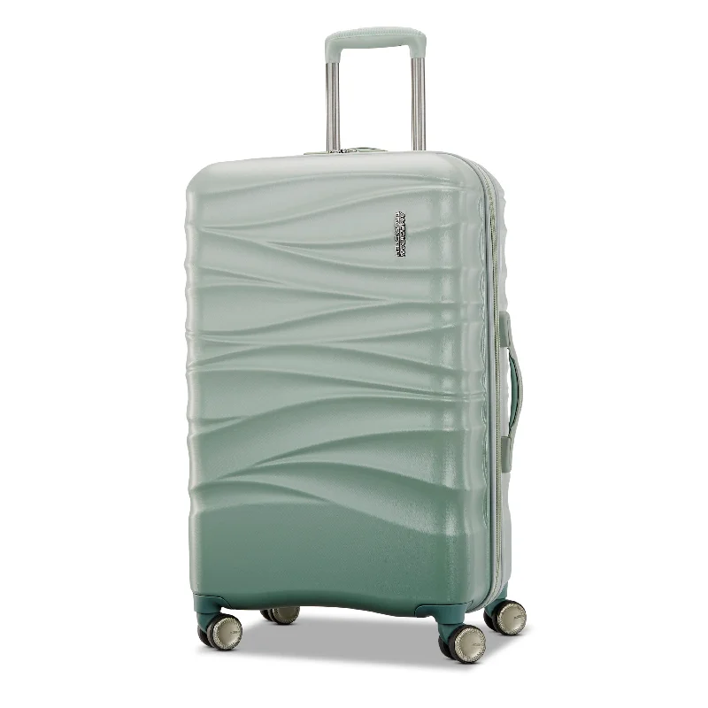 Suitcase for travel needs-travel suitcase with special features-American Tourister Cascade Medium Spinner