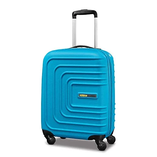 Suitcase for hike needs-professional business travel suitcase-American Tourister Sunset Cruise Hardside 20, Summer Sky