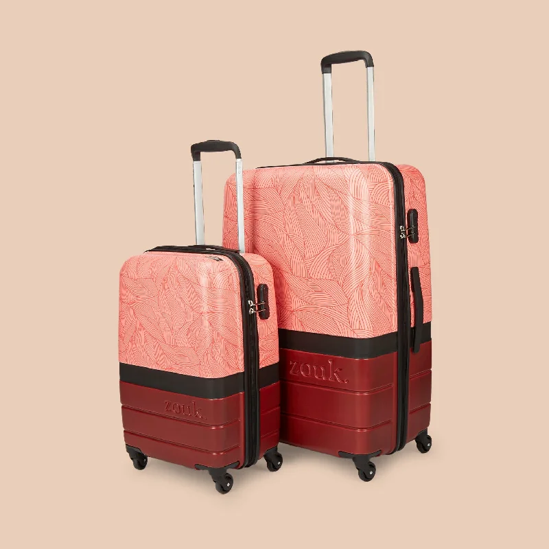 Travel bag for group travel-Andaman Crest Raahi Trolley Bag Combo (Cabin & Large)