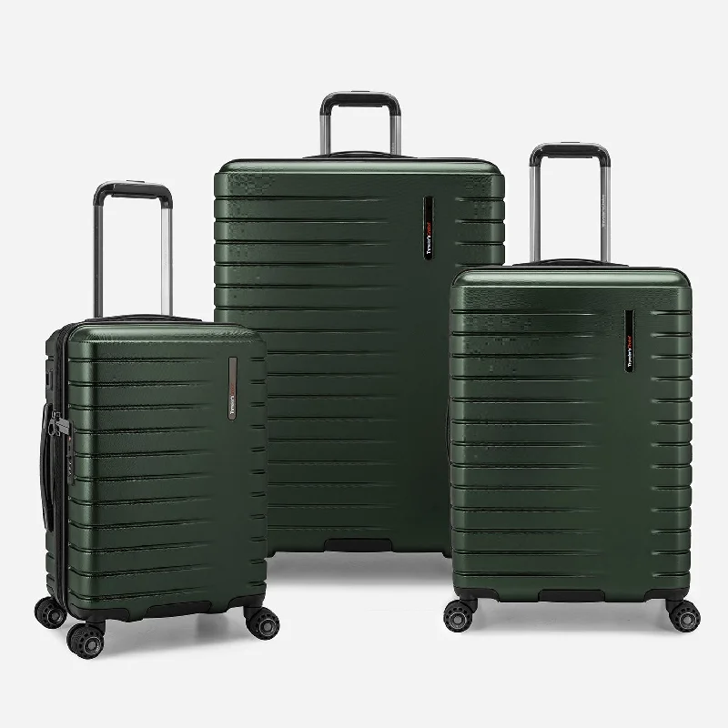 Suitcase with satin finish-eco suitcase-Archer 3-Piece Luggage Set