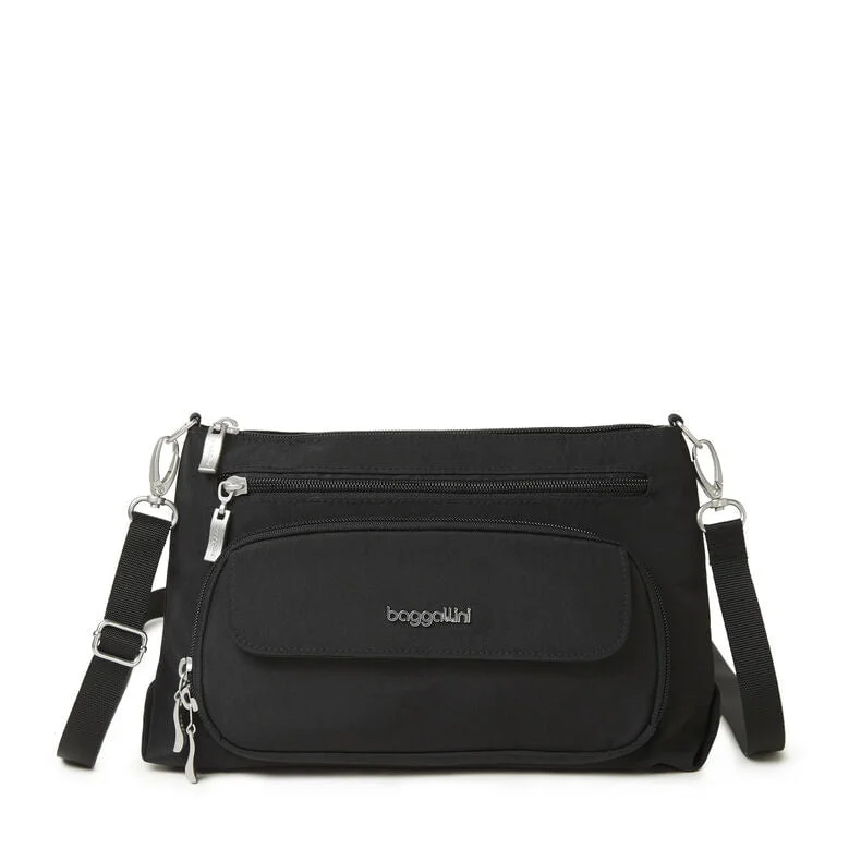 Crossbody sleek and slim-Baggallini Legacy Original RFID Everyday Crossbody Bag