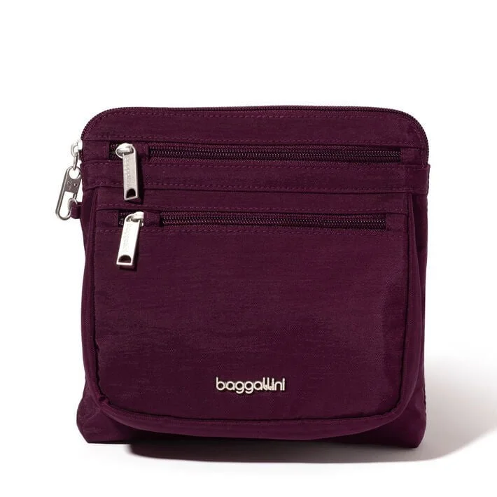 Crossbody small but spacious-Baggallini Securtex Anti-Theft Crossbody