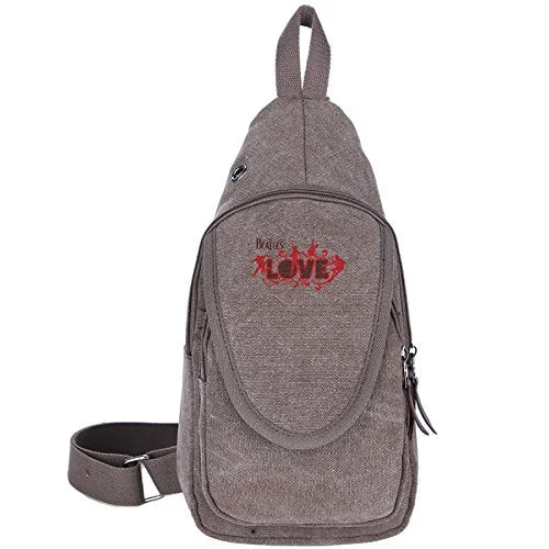 Crossbody business-friendly design-Beatles Love Logo Unisex Sports Backpack Crossbody Sling Shoulder Chest Bags