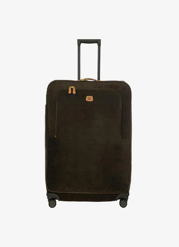 Suitcase with ventilated lining-suitcase with tracking device-Brics Life 32" Spinner Compound