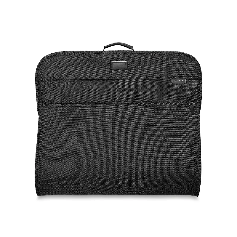 Suitcase with neon accents-easy glide suitcase-Briggs & Riley Baseline Classic Garment Bag