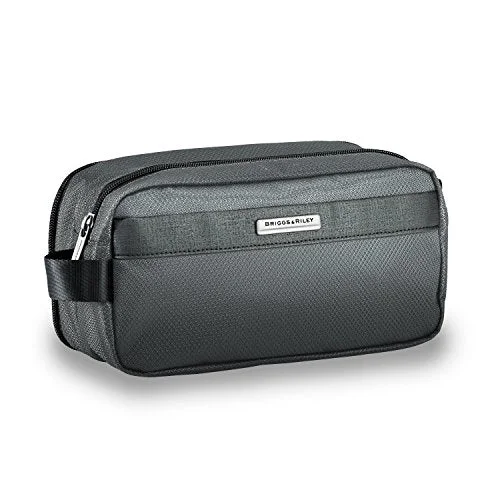 Suitcase for office supplies-unbreakable suitcase-Briggs & Riley Transcend Toiletry Kit, Slate