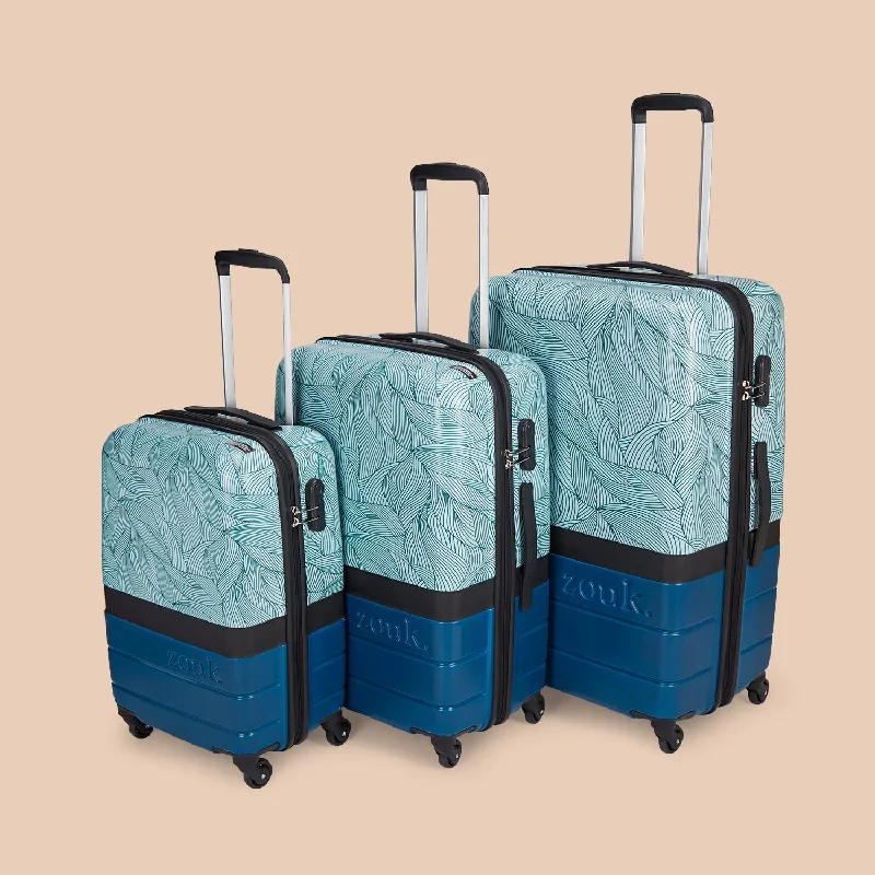 Bag with breathable straps-Calangute Tides Raahi Trolley Bag Combo