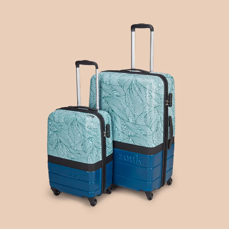 Bag for high-altitude travel-Calangute Tides Raahi Trolley Bag Combo (Cabin & Large)