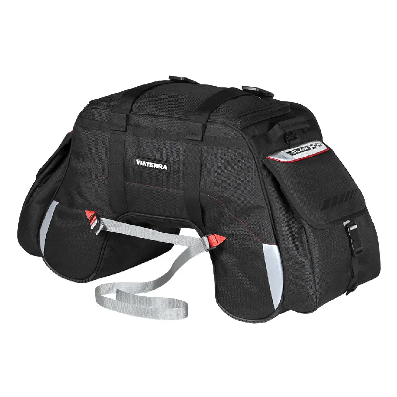 Bag with lightweight design-VIATERRA CLAW - UNIVERSAL MOTORCYCLE TAILBAG