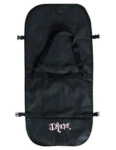 Suitcase for snowy destinations-best lightweight carry-on suitcase-Dansbagz By Danshuz Girl'S Bling Garment Bag, Black, Os