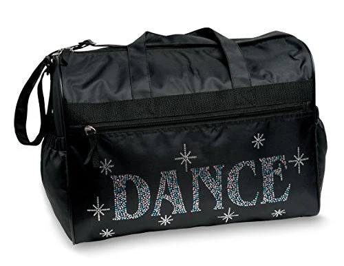 Suitcase for leisure travel-business carry-on suitcase-Dansbagz By Danshuz Women'S Bling It Dance Bag, Black, Os